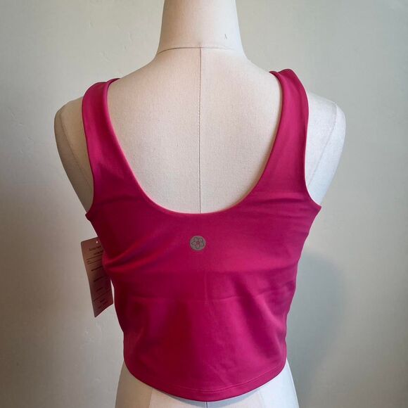 NWT Hot pink Isabella active wear tank top. Size large. - Picture 5 of 6